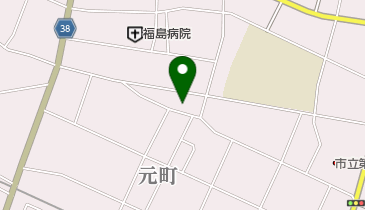 二晃家具店の地図画像