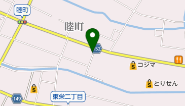 吉田屋呉服店の地図画像