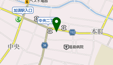 正札堂の地図画像