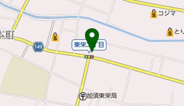 小林理容店の地図画像