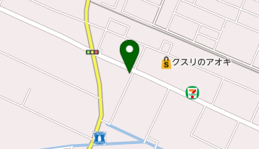 パンダ理容室の地図画像