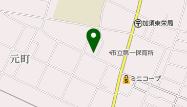 加須市役所 加須児童館の地図画像