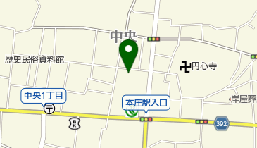 藤塚ガラス店の地図画像