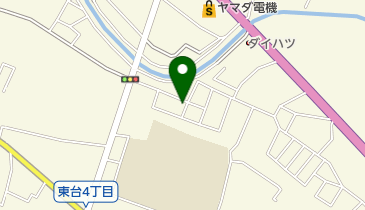 タジマデンキの地図画像