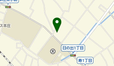 本庄市 本庄東公民館の地図画像