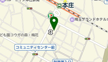 さくら整体院本庄店の地図画像