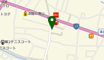 有限会社田辺金物店の地図画像