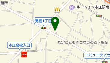 市川クリーニング店の地図画像