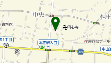 チャームショップ栗田の地図画像