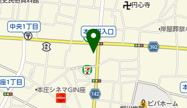 むさし証券株式会社本庄支店の地図画像