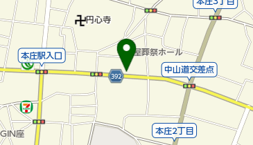 ラベンダーの地図画像