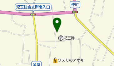 児玉スポーツの地図画像