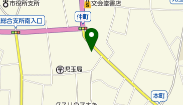 須永青果店の地図画像