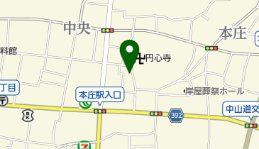 内田屋製菓店の地図画像