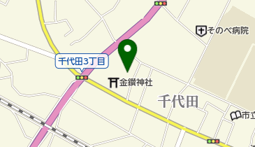 森田接骨院の地図画像