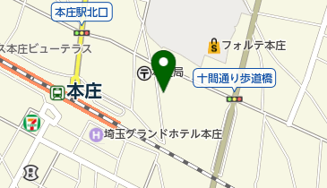 本庄タクシー株式会社の地図画像