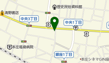 松本時計店の地図画像