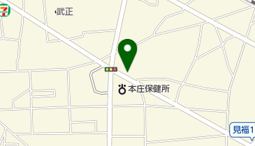 美容室ペルマの地図画像