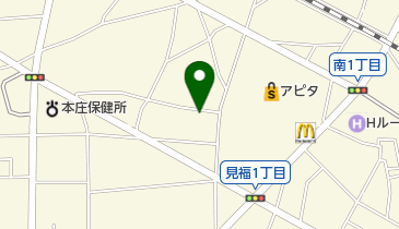 マツド美容室本店の地図画像
