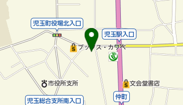 洋服のさいとうの地図画像