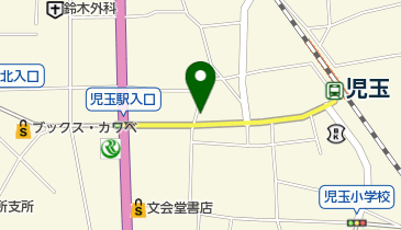 洋服のせきねの地図画像