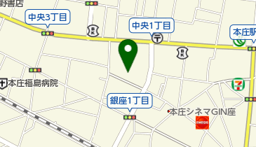 イワサキ理容院の地図画像