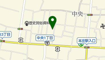 栗田理容舘の地図画像