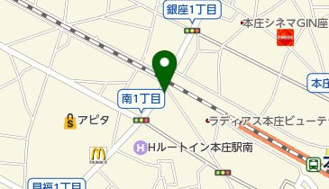 塩原理容院の地図画像