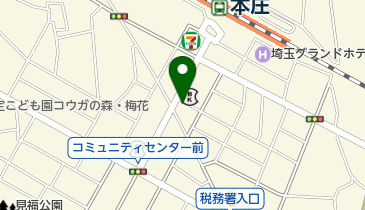 新華楼の地図画像