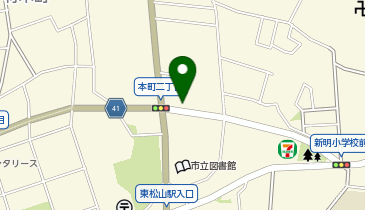 田中指圧・鍼灸治療院の地図画像