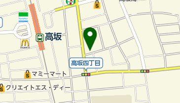 スタジオシックの地図画像