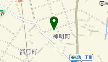 カトリック東松山教会の地図画像