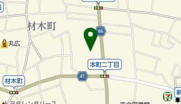 小松屋呉服店の地図画像