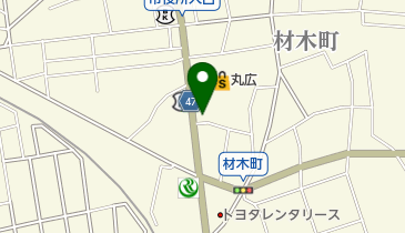 有限会社ふとんやまざきの地図画像