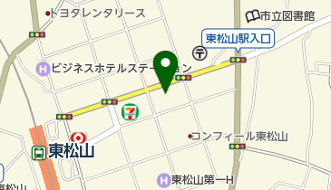 エスティフル東松山店の地図画像