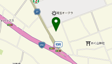 関東マツダU-CAR東松山の地図画像