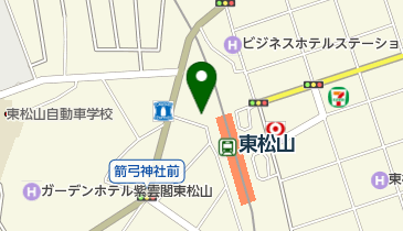 江森自転車預かり所の地図画像