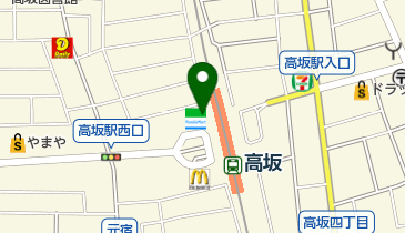 美容室スカッシュの地図画像