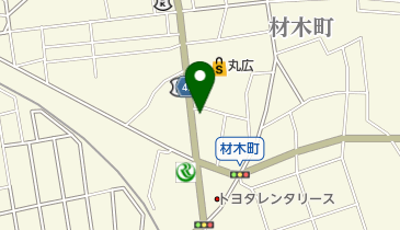 ペットショップさわだの地図画像