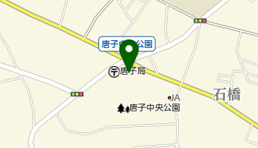 東松山市役所 唐子地区体育館の地図画像