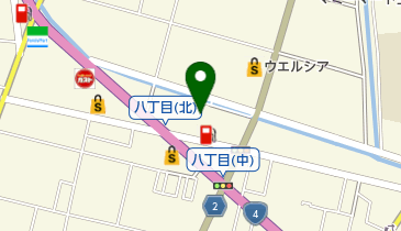 春日部市 幸松第二公民館の地図画像