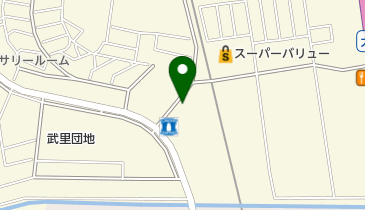 春日部市 武里南地区公民館の地図画像