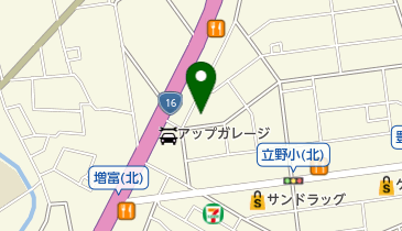 春日部市 豊春第二公民館の地図画像