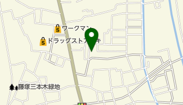 春日部市 藤塚公民館の地図画像