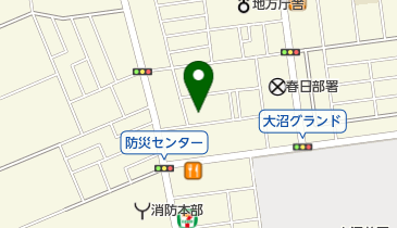 空手道極真館・春日部道場の地図画像