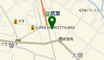 極真空手春日部支部武里道場の地図画像