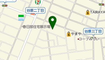 春日部中央スイミングスクールの地図画像