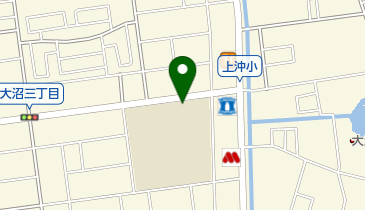 春日部市立 上沖放課後児童クラブ1の地図画像