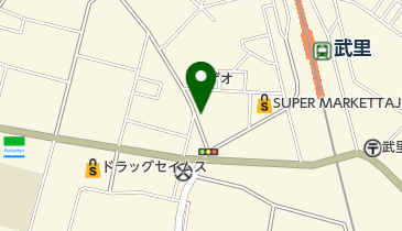 学生衣料平和堂 武里店の地図画像