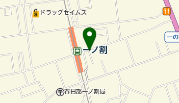 ビューティーサロンヌーベル 一ノ割店の地図画像